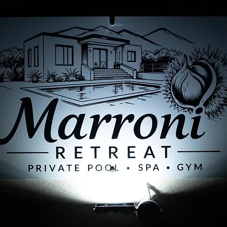 Marroni Retreat - Pool - - Gym Appartement Skotina